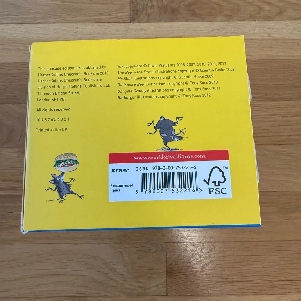 The World of David Walliams: Mega Box set - Picture 6 of 6